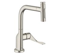 Hansgrohe hansgrohe SPT 230 Se 2jet Axor Citterio m douchette extractible et sBox, aspect inox Quantité:1