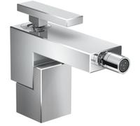 Hansgrohe Raccord de Axor Edge 46211000, chromé, coupe diamant, ensemble vidage push-open 149 mm