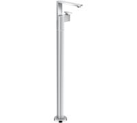Hansgrohe Mitigeur lavabo AXOR Edge 46041000 - levier unique, sur pied, vidage par poussée, chrome