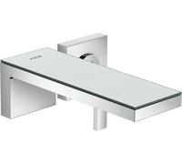 Hansgrohe Mitigeur lavabo encastré Axor MyEdition 47060000 – saillie 221 mm, chrome/verre miroir