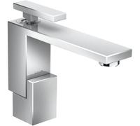 Hansgrohe Mitigeur lavabo Axor Edge 46011000 chromé taille diamant bonde push-open saillie 160 mm