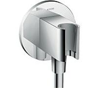 Axor Fixfit round Porter 36733000 chrome, avec Rückflussverhinderer , avec Rückflussverhinderer mural