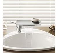 Axor Massaud 18010000 Mitigeur lavabo chromé bonde à écoulement libre