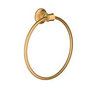 hansgrohe AXOR Anneau porte-serviettes Montreux, 42021250, Couleur: Optique or brossé