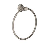 hansgrohe AXOR Anneau porte-serviettes Montreux, 42021800, Couleur: Acier inoxydable Optic