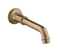 hansgrohe AXOR Bec de baignoire Montreux, 16541140, Couleur: Bronze brossé