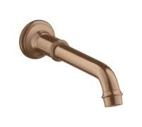 Hansgrohe hansgrohe Axor Montreux Bec de baignoire Saillie 166-220 mm, or rouge brossé Quantité:1