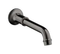 hansgrohe AXOR Bec de baignoire Montreux, 16541330, Couleur: Chrome noir poli