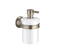 Hansgrohe AXOR Distributeur de lotion Montreux 42019820 – montage mural, nickel brossé
