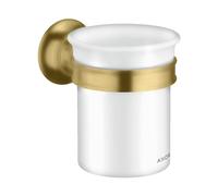 hansgrohe AXOR Coupe de brosse à dents Montreux, 42134250, Couleur: Optique or brossé