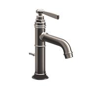 hansgrohe AXOR Mitigeur monocommande de lavabo Montreux 100, vidage escamotable, saillie 142mm, 16515800, Couleur: Acier inoxydable Optic