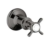hansgrohe AXOR Montreux robinet d'arrêt encastré Montreux, 16871330, Couleur: Chrome noir poli