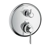 AXOR Montreux Robinetterie de douche encastrée avec mitigeur thermostatique, 16801000,