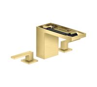 Hansgrohe hansgrohe Mitigeur lavabo 3 trous 110 Axor MyEdition A 150 mm, avec vidage poussoir, sans plaque, brossé brun Quantité:1