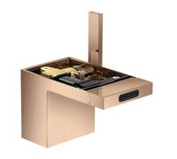 Hansgrohe hansgrohe Mitigeur monocommande bidet Axor MyEdition A 121 mm, avec vidage poussoir, sans plaque, chrome poli brillant Quantité:1