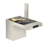 Hansgrohe hansgrohe Mitigeur monocommande bidet Axor MyEdition A 121 mm, avec vidage poussoir, sans plaque, chromé Quantité:1