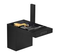 Hansgrohe hansgrohe Mitigeur monocommande bidet Axor MyEdition A 121 mm, avec vidage poussoir, sans plaque, mat noir Quantité:1