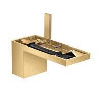 Hansgrohe AXOR MyEdition mitigeur monocommande de lavabo 70 avec vidage par poussoir, sans plaque, Coloris: Optique or brossÃ© - 47012250