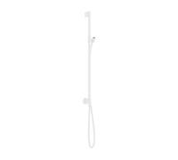 hansgrohe Axor One barre de douche 48792700 avec raccordement mural, flexible de douche 1600mm, blanc mat