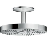 Axor One douche à effet de pluie avec bras 28.2x28.2 cm circulaitre chrome 48493000