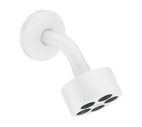 Hansgrohe Pomme de douche AXOR One 75 1 jet EcoSmart avec bras 116 mm Blanc mat 48490700