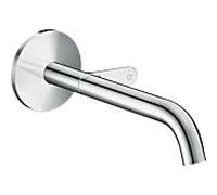 Axor One hansgrohe 48112000 caché mitigeur lavabo , montage mural, avec bec 220mm, chromé