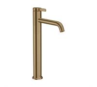 Hansgrohe Mitigeur lavabo AXOR One, projection 180 mm, vidage déverrouillable, bronze brossé