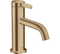 Hansgrohe Mitigeur lavabo Axor One 48001140, proj. 130 mm, garniture déverrouillable, bronze brossé