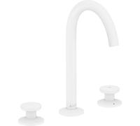 Axor One mitigeur de lavabo sur pied blanc 48070700