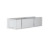 hansgrohe AXOR One mitigeur lavabo 48180000 Encastré pour montage mural Select avec bec 160 mm, chromé