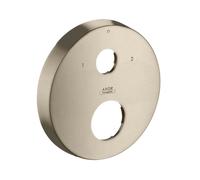 AXOR Rosace de compensation, ronde, 2 trous, avec repères 0/1/2, 14962820,