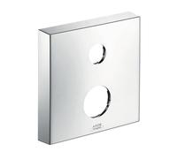 AXOR Rosace-rallonge, carrée, 2 trous, 14967000,