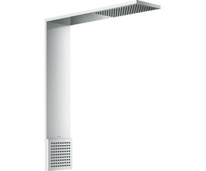 Axor ShowerComposition douche à effet de pluie avec bras 42.4x11 cm rectangulaire chrome 12593000