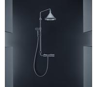 Hansgrohe Colonne Axor 26020000 conçu par Avant Thermostat Tête 2 jets Chromé
