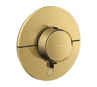 hansgrohe AXOR ShowerSelect ID thermostat, Highflow, encastré, 1 consommateur, une sortie supplémentaire, rond, 36776990, Couleur: Optique en or poli