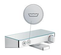 AXOR ShowerSolutions Bouton-poussoir à symbole pour module thermostatique Select, 93335000,