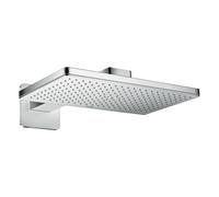 Axor ShowerSolutions douche à effet de pluie avec bras 46.6x27 cm rectangulaire chrome 35274000