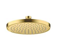 Hansgrohe Douche de tête Axor 35382950 – 220 mm, montage plafond/mur, 1 jet, laiton brossé