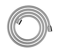 hansgrohe AXOR ShowerSolutions flexible de douche textile, 2000mm, écrou conique et cylindrique, 28290000, Couleur: chrome