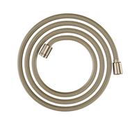 hansgrohe AXOR ShowerSolutions flexible de douche textile, 2000mm, écrou conique et cylindrique, 28290, Coloris: Nickel brossé - 28290820