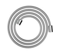 hansgrohe AXOR ShowerSolutions flexible de douche textile, 2000mm, écrou cylindrique des deux côtés, 28291000, Couleur: chrome