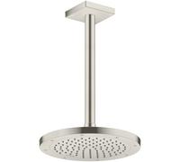 AXOR ShowerSolutions raccord de plafond, 300 mm, carré, 26438800, Couleur: Acier inoxydable Optic