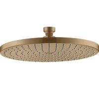 Hansgrohe Douche de tête Axor Starck 28494140 240 mm 1 jet Montage plafond/mur Bronze brossé