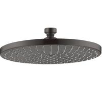 Hansgrohe Axor Starck ShowerSolutions Pommeau de douche Ã plateau 240 1 jet, Coloris: Chrome noir brossÃ© - 28494340