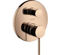 Axor Starck mitigeur bain-douche encastrée doré 10418300