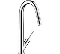 Hansgrohe Mitigeur de cuisine AXOR Starck 270 10821000 avec douchette chromé