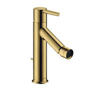 hansgrohe AXOR Starck Mitigeur monocommande de bidet, béqu'illes, garniture de vidage, 10214990, Couleur: Optique en or poli
