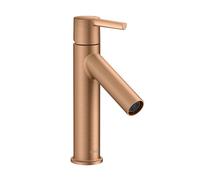 hansgrohe AXOR Starck mitigeur monocommande de lavabo 100 avec poignée sans timon, chromé, 10003140, Couleur: Bronze brossé