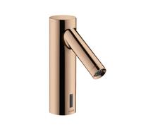 Hansgrohe hansgrohe Mitigeur électronique de lavabo Axor Starck m, temp. préréglée, pile, poli or rose Quantité:1