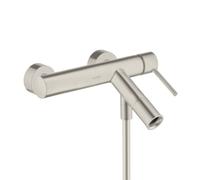 Hansgrohe hansgrohe Mitigeur monocommande baignoire Axor Starck AP, A 200 mm, avec poignée à broche, aspect acier inoxydable Quantité:1